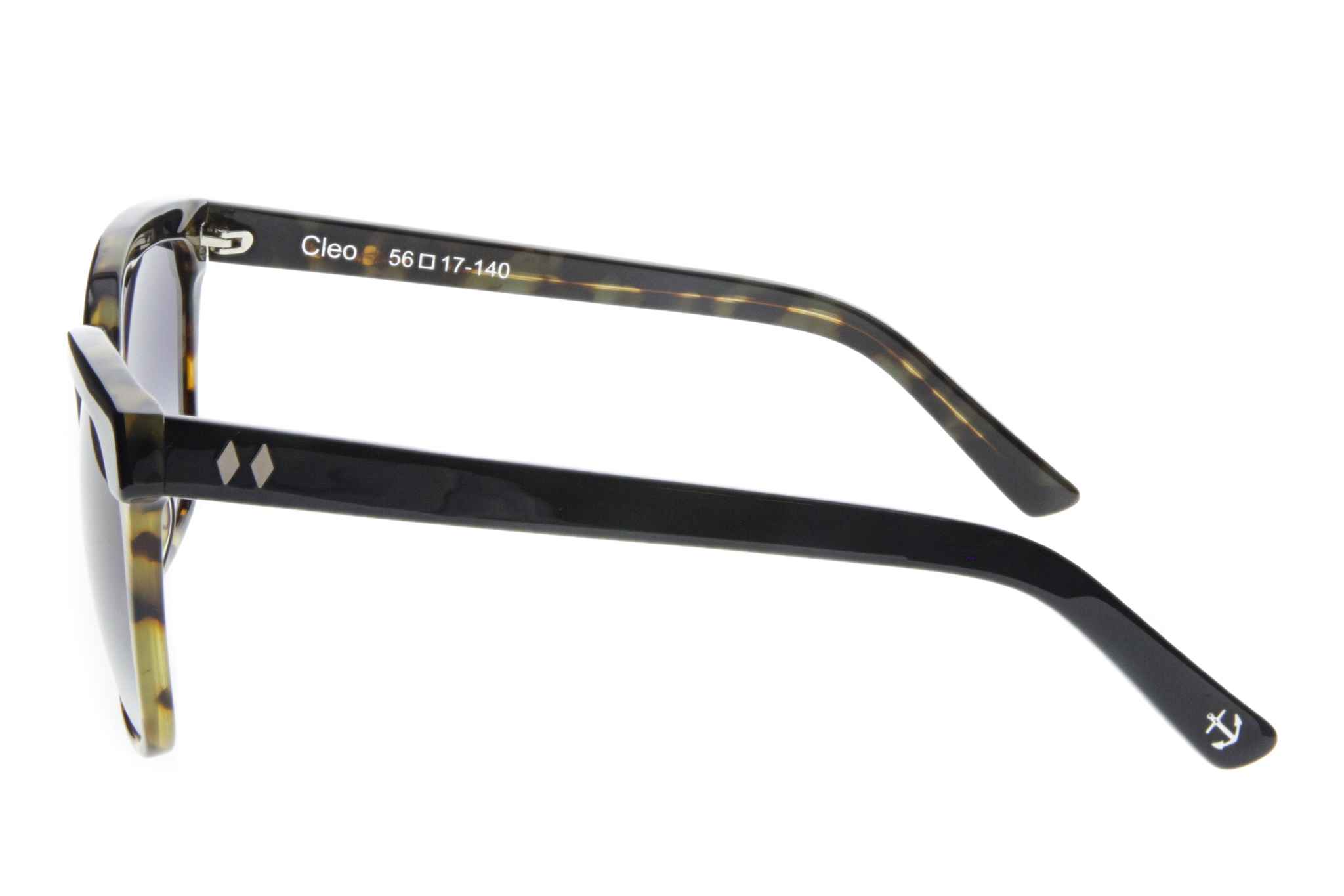 Tres Noir Cleo Blonde Tort Side