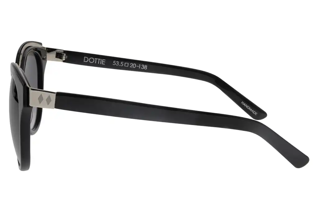 Tres Noir - Dottie - Black - Side