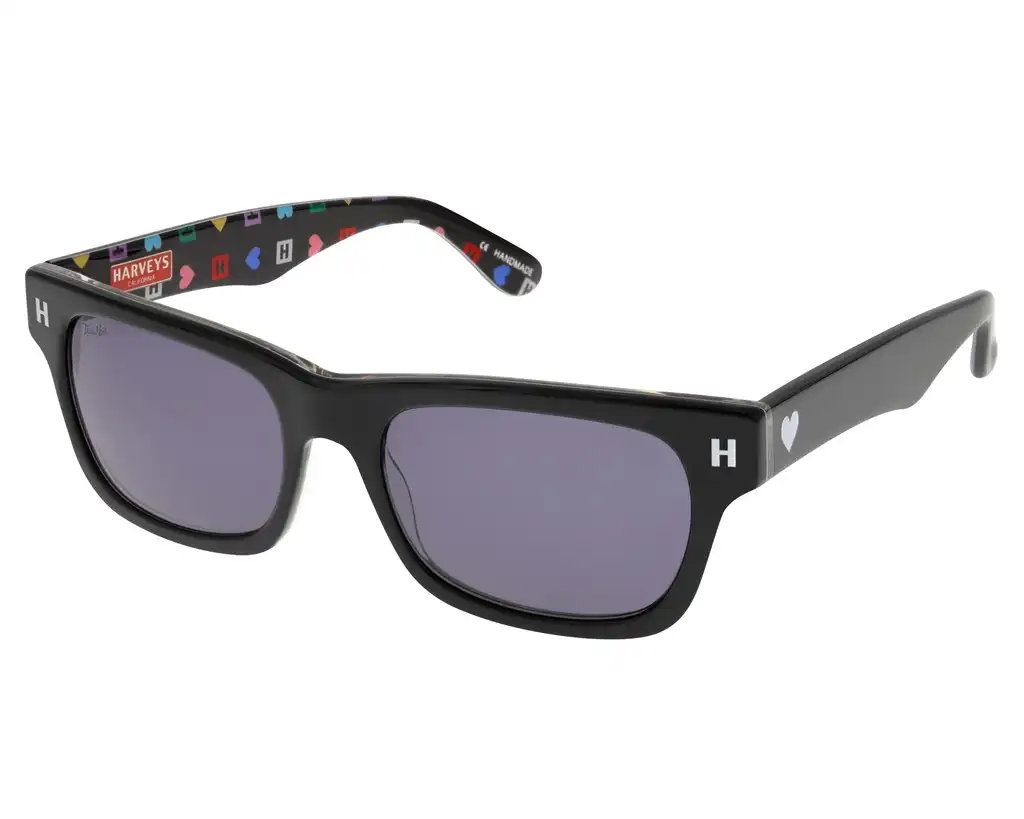 Sixty-One - Harveys x Tres Noir - Black - Smoke - angle